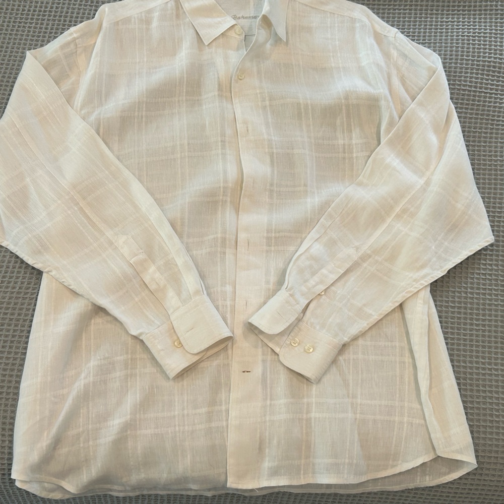 Tommy Bahama long sleeve linen shirt
